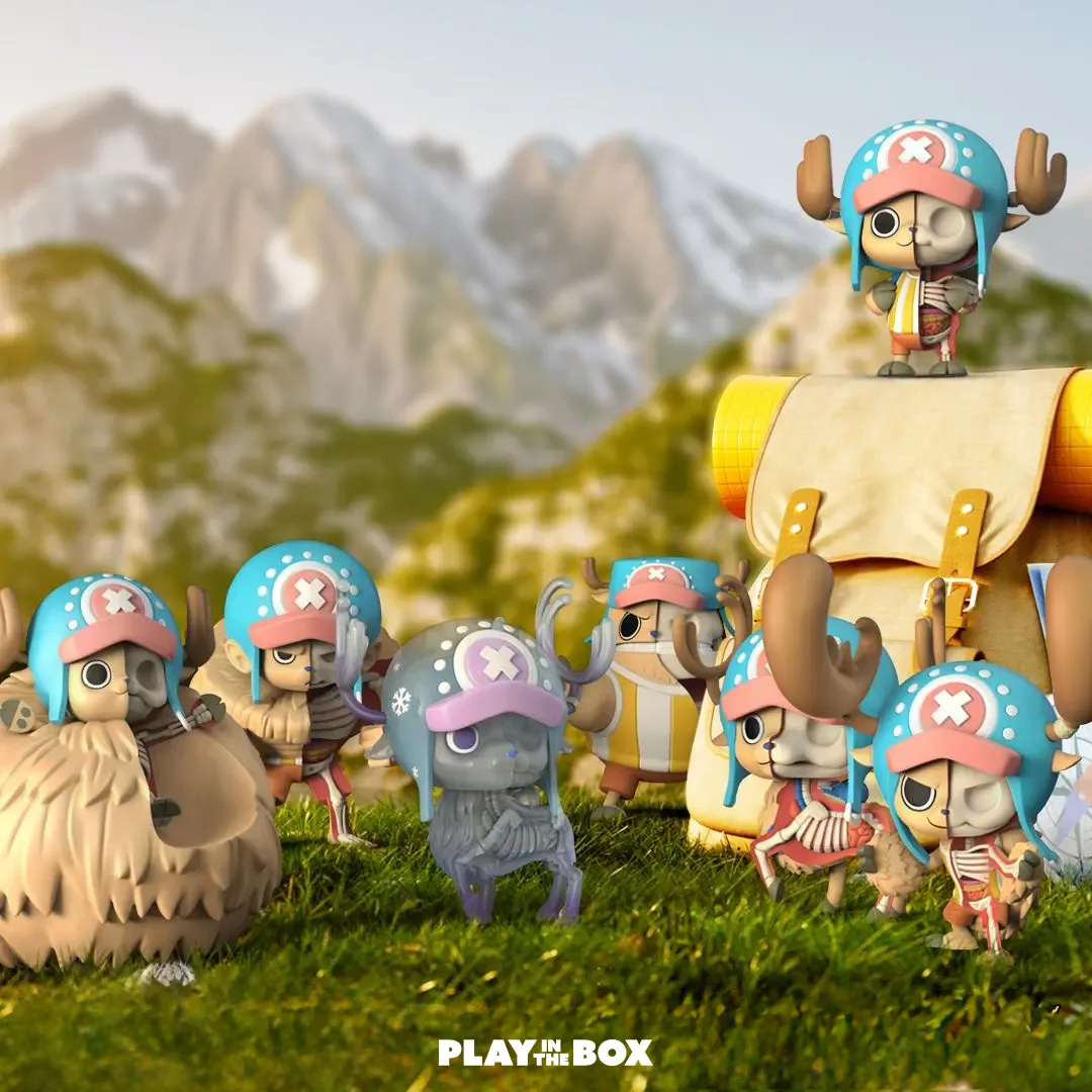 【Play in the Box】Mighty Jaxx ONE PIECE チョッパー シリーズ トレーディングフィギュア X-Rayフィギュア