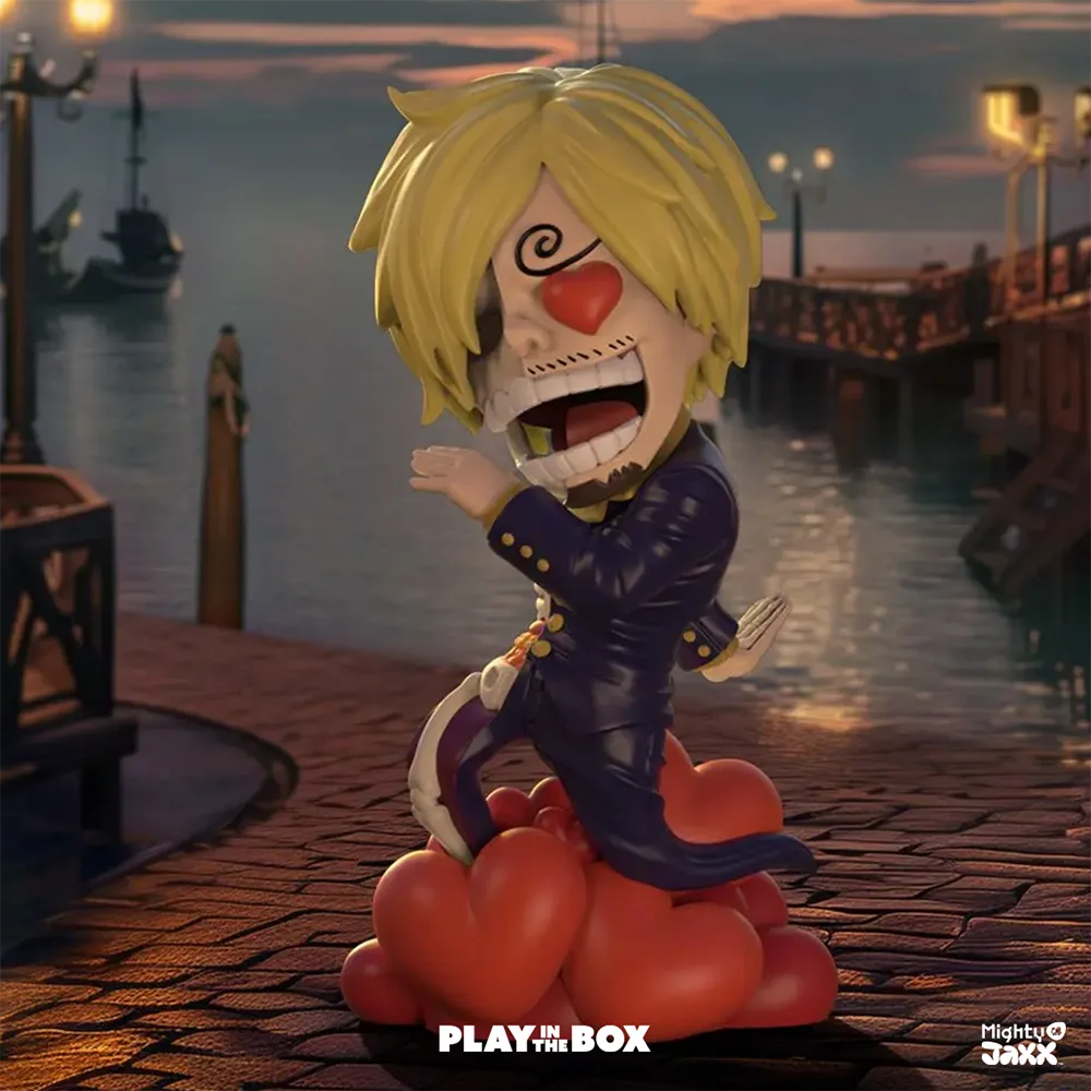 【Play in the Box】Mighty Jaxx ONE PIECE Wanted シリーズ サンジ X-Rayフィギュア